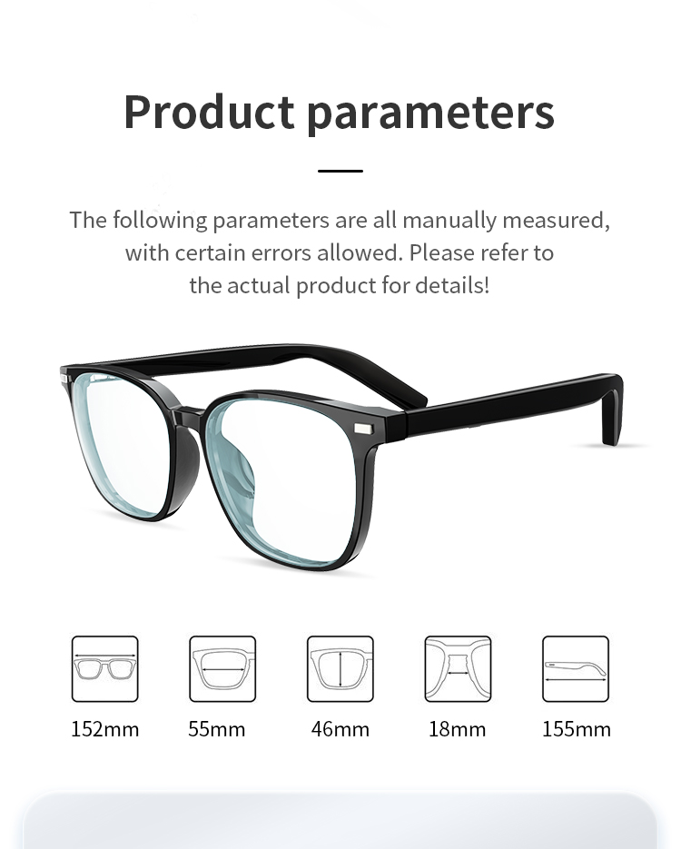 Smart Bluetooth Glasses GL2024-01 Details page 17